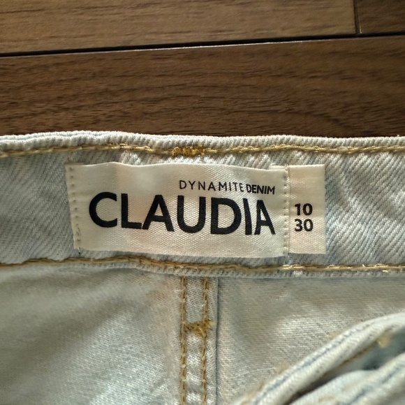 Dynamite Light Blue High Rise Women Jeans - Picture 5 of 8